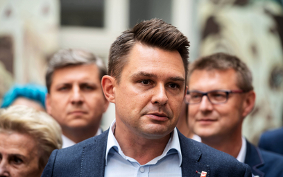 Członek partii Nowoczesna Marcin Gołaszewski
