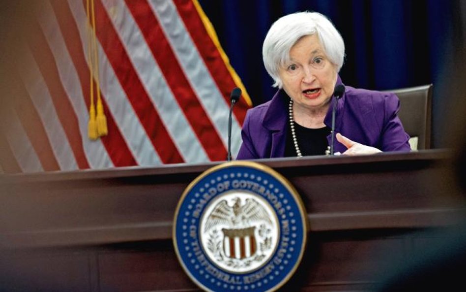 Janet Yellen, szefowa Fedu, po środowym wystąpieniu złagodziła obawy inwestorów i przywróciła wiarę 