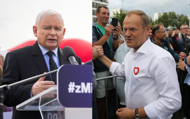 Jarosław Kaczyński i Donald Tusk