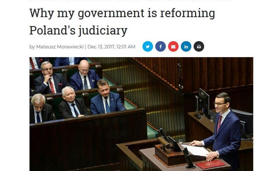 Tomasz Pietryga: Premier nie może być pieniaczem