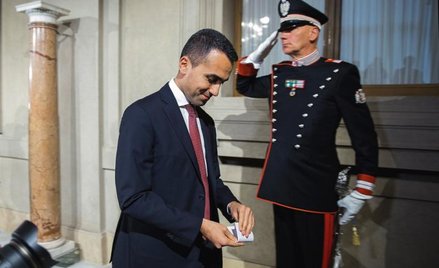 Luigi di Maio (z lewej), przywódca Ruchu Pięciu Gwiazd, i Matteo Salvini, szef Ligi Północnej, będą 