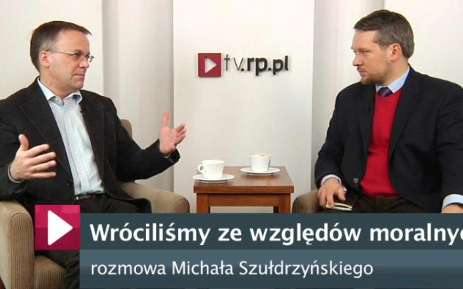 Sellin: Wróciliśmy ze względów moralnych