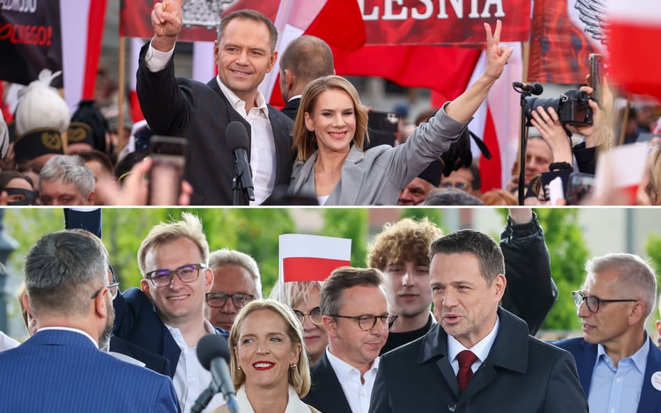 Karol Nawrocki i Rafał Trzaskowski - jeden z nich zostanie prezydentem