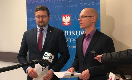 Od lewej Paweł Juszczyszyn i Krzysztof Krygielski
