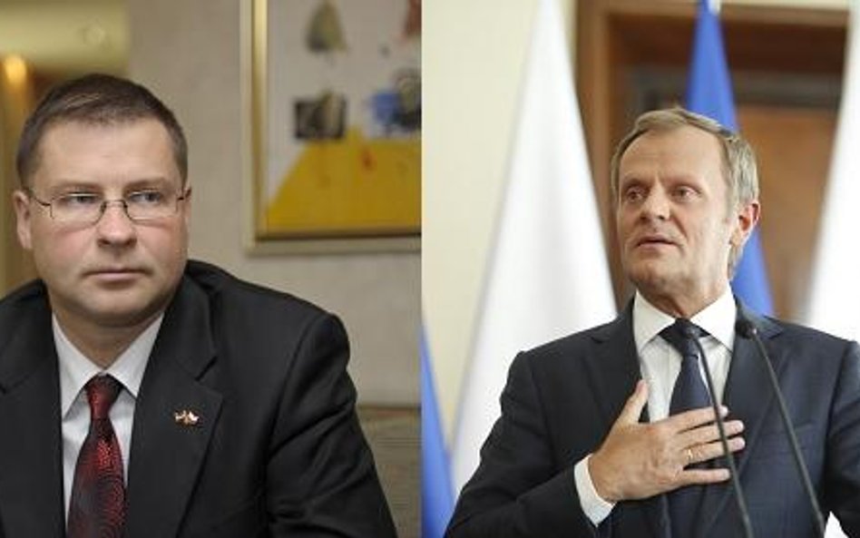 Dombrovskis i Tusk