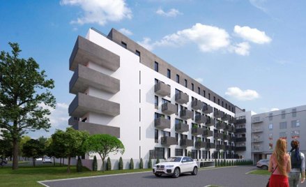 Wrocławski budynek BGK, którego budowa rozpoczęła się w lipcu br., powstaje jest przy ulicy Dąbrowsk