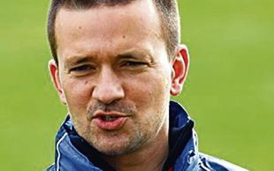 Rafał Ulatowski - trener Cracovii, ostatniej drużyny w tabeli ekstraklasy