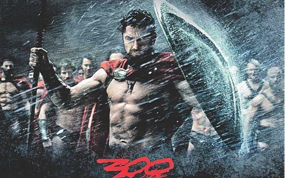 Plakat filmu "300", który oburzył irańskich ajatollahów