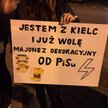 I takie transparenty pojawiają się na ostatnich protestach.