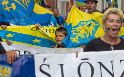 Marsz Autonomii Śląska, zorganizowany przez Ruch Autonomii Ślaska