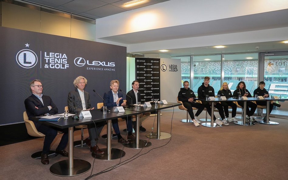 Lexus wspiera tenisistów. Ruszył projekt Lexus Tennis Talents by Legia