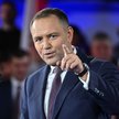Prezydent Karol Nawrocki na spotkaniu z mieszkańcami powiatu mińskiego, 14 listopada 2025 r.