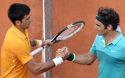 Novak Djoković i Roger Federer