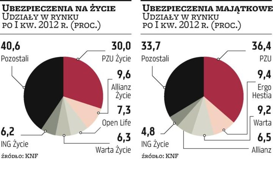 Ubezpieczenia: Sprzedaż rośnie dwucyfrowo