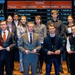 Koła naukowe szczególnie zasłużyły się we wspieraniu Internetowej Gry Giełdowej. Na zdjęciu przedsta