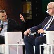 Radosław Sikorski  i  Andrij Sybiha  podczas 5. edycji PISM Strategic Ark w Warszawie, 12 maja 2026