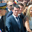 Premier Manuel Valls został wygwizdany w poniedziałek na Promenadzie Anglików w Nicei