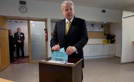 Prezydent Islandii Olafur Ragnar Grimsson też oddał głos w referendum