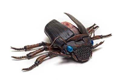 Maszyna do pisania Clark-Nova, rekwizyt z filmu Nagi lunch, 1991. Chris Walas Inc., efekty specjalne