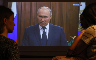 Putin wygłosił przemówienie do Rosjan. Mówił o „zdradzie organizatorów buntu”