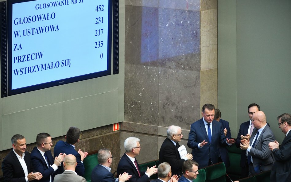 Marek Kozubal po głosowaniu nad wotum nieufności wobec Mariusza Błaczaka: Demonstracja słabości PiS