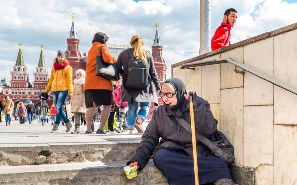 Rosjanie najbardziej boją się biedy i bezrobocia.