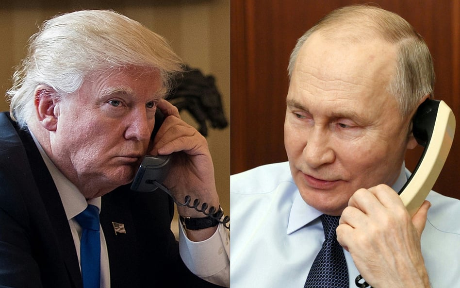 Donald Trump i Władimir Putin