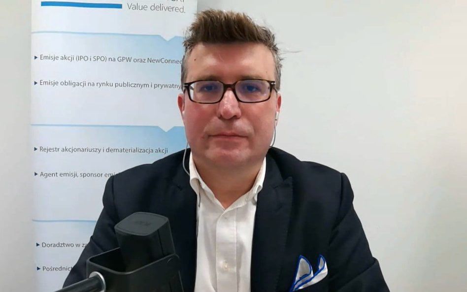 Tomasz Puzyrewicz, dyrektor departamentu emisji obligacji w DM Navigator