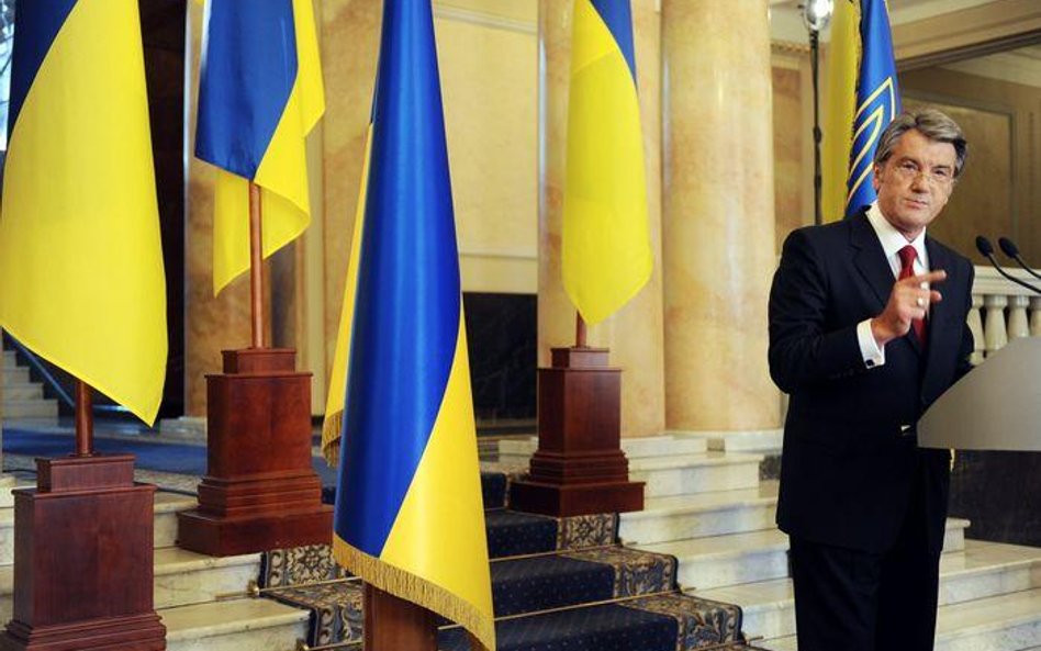 Prezydent Ukrainy Wiktor Juszczenko