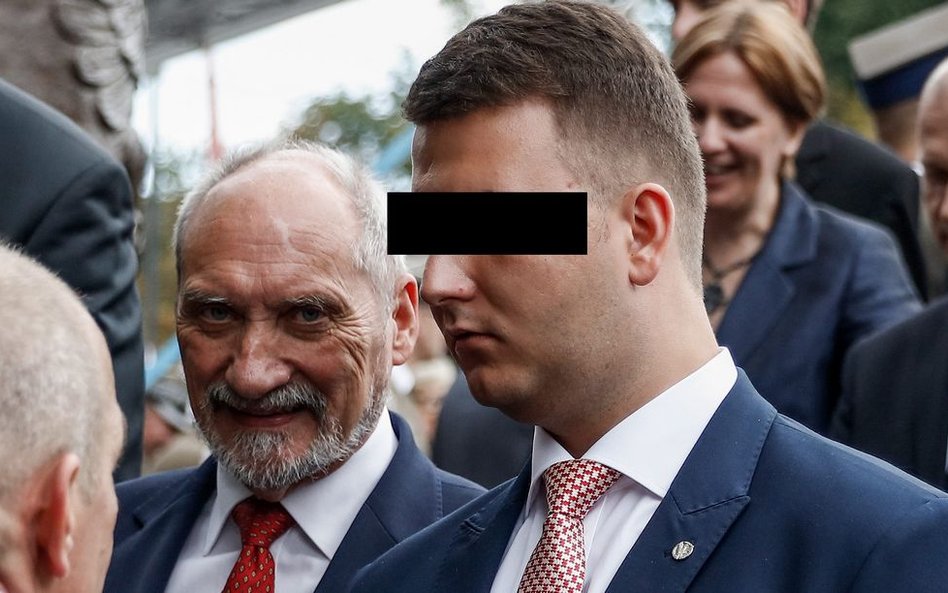 Bartłomiej M. to były bliski współpracownik Antoniego Macierewicza