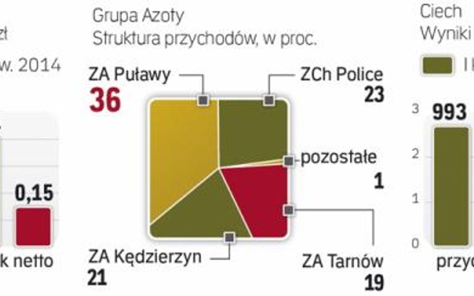 Początek 2014 r. nie był dobry dla czołowych firm chemicznych