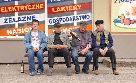 Kadr z 3. sezonu serialu "Ranczo", z 2007 roku