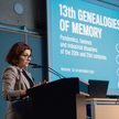 Ewelina Szpak podczas panelu otwierającego konferencję