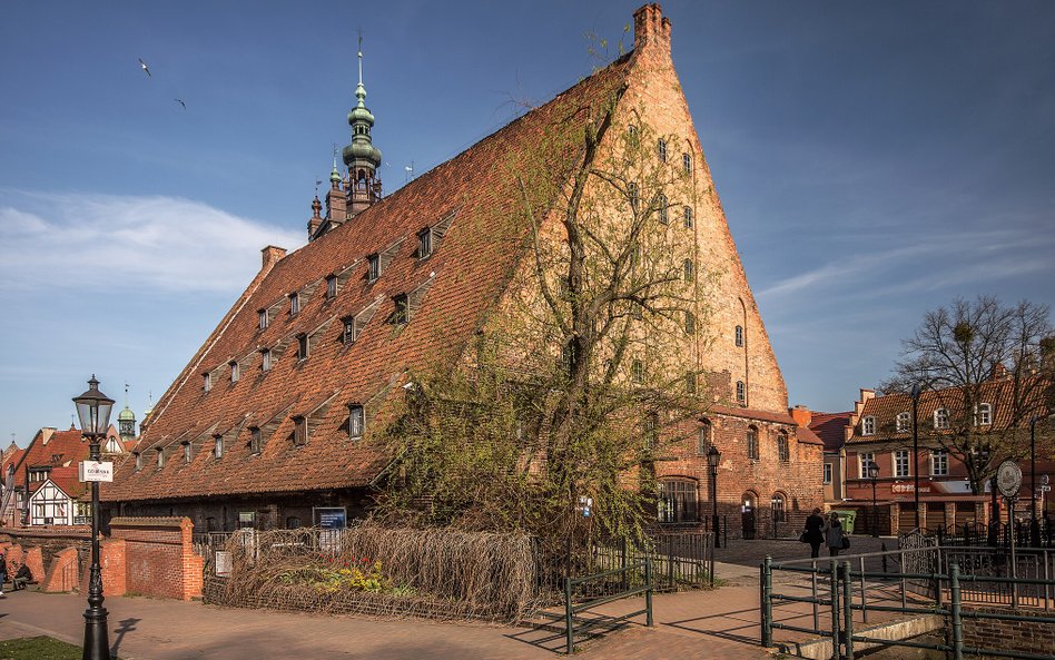 Muzeum Bursztynu w Gdańsku mieści się w średniowiecznym budynku Wielkiego Młyna.