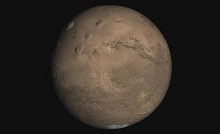 Mars fot. NASA Goddard Photo and Video