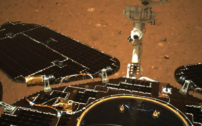 Chiński łazik rozpoczął eksplorację Marsa
