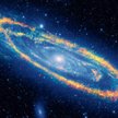 Kosmiczny teleskop sfotografował w podczerwieni spiralną galaktykę Andromedy, jednego z najbliższych