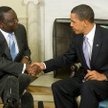 Morgan Tsvangirai i Barack Obama w Białym Domu