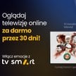 Transmisje French Open w TV Smart przez miesiąc za darmo