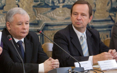 Prezes PiS Jarosław Kaczyński i marszałek Władysław Ortyl