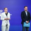 Barbara Nowacka i Rafał Trzaskowski