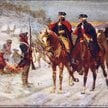 „Jerzy Waszyngton i Lafayette w Valley Forge” – obraz Johna Warda Dunsmore’a z 1907 r. Armia Kontyne