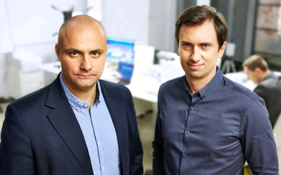Twórcy systemu Ctrl+Sky,
od lewej: Radosław Piesiewicz i Maciej
Klemm
