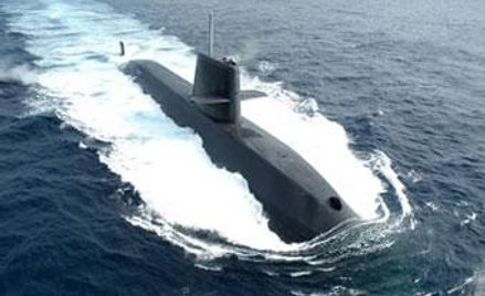 Produkowany przez Mitsubishi Heavy Industries okręt podwodny typu Setoshio