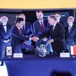 Podpisanie porozumienia Grupy WB i Hanwha Aerospace podczas MSPO 2025