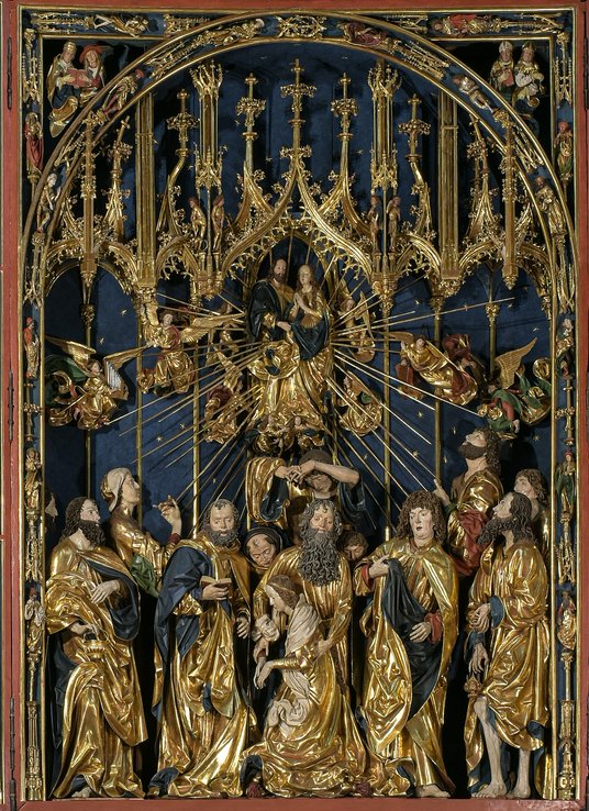 Centralna scena Ołtarza Wita Stwosza