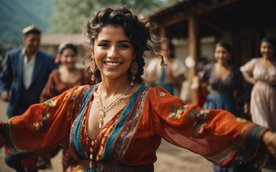 hoć Romowie kojarzą się głównie z charakterystyczną muzyką i barwnymi strojami, to ich codzienność w