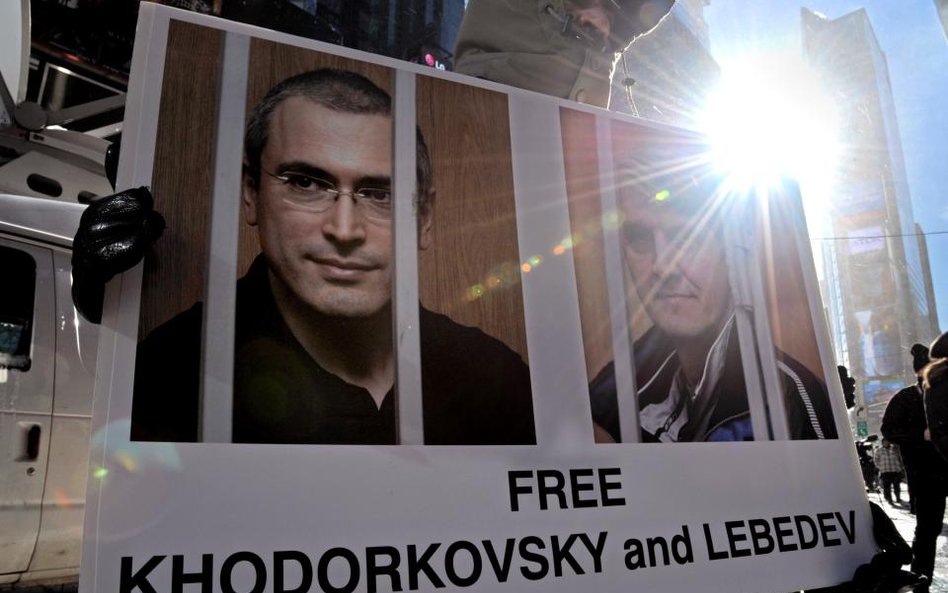 Lebedew o uwięzieniu w Rosji i Chdorkowskim