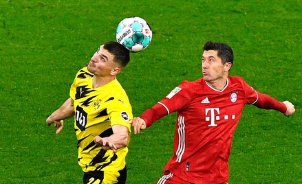 Robert Lewandowski nie naśladuje Donalda Trumpa