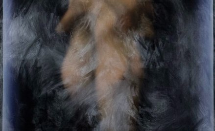 Lia Kimura. Abyss, 2024, olej na płótnie, 190x130 cm